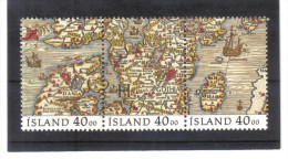 UPU1194  ISLAND  1990  Michl  733/34  Postfrisch ** ZÄHNUNG Siehe ABBILDUNG - Neufs