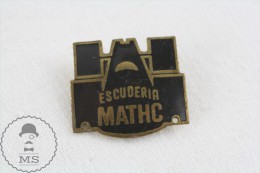 Vintage Formula 1 Team - Scuderia Mathc Old Racing Badge - Alfa Romeo