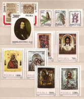 POLAND 1991 MIX 200th ANNIVERSARY OF 3th MAY CONSTITUTION & OTHERS MNH - Neufs