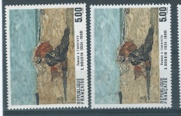 [14] Variétés : N° 2474 Boudin Ombrelles Brunes Au Lieu D'orangées  + Normal ** - Unused Stamps