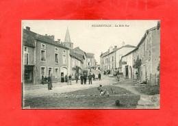 BULGNEVILLE  1910  LA RUE PRINCIPALE  EDIT    CIRC - Bulgneville