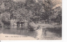 Cp , 89 , HÉRY , Pont Rustique Sur Le Serein - Hery