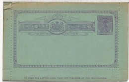 NUEVA ZELANDA ENTERO POSTAL REINA VICTORIA MT COOK KIWI FIORDO MONTAÑA - Postal Stationery