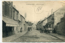 CPA 95 SURVILLIERS RUE DE LA GARE 1918 - Survilliers