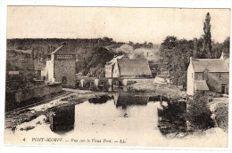 PONT SCORFF (56) - Vue Sur Le Vieux Pont - Ed. LL - 4 - Pont Scorff