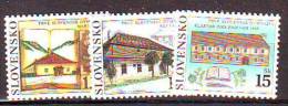 Slovakia 2002 Y First Slovakian Gymnasiums Mi No 419-21 MNH - Nuovi