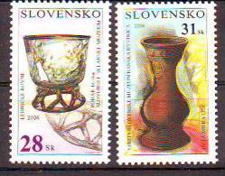 Slovakia 2006 Y Museum Exponats Mi No 540-41 MNH - Unused Stamps