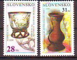 Slovakia 2006 Y Museum Exponats Mi No 540-41 MNH - Neufs