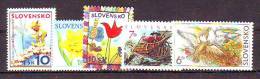 Slovakia Minilot Of 5 Stamps MNH - Ungebraucht