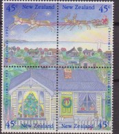 NEW ZEALAND - NUOVA ZELANDA - 1992 CHRISTMAS NAVIDAD NATALE 4 V. MNH - Noël