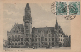 ALLEMAGNE SAAREBRUECKEN  SARRE    CPA  RATHAUS - Saarbruecken