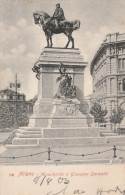 ITALIE    MILAN     LOMBARDIE  CPA  MONUMENT  GARIBALDI - Milano (Milan)