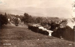 REAL PHOTOGRAPHIC POSTCARD - GLENESK - ANGUS - GRAMPIAN - SCOTLAND Postally Used 1912 - Angus