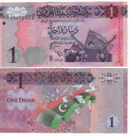 LIBYA  1 Dinar    New Issue   P76    ND  2013  UNC - Libië