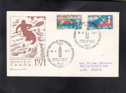 ITALY 1971, FDC,  ** - Kanu