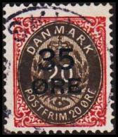 1912. Surcharge. 35 Øre On 20 Øre Grey/carmine. Normal Frame (Michel: 61I) - JF192650 - Unused Stamps
