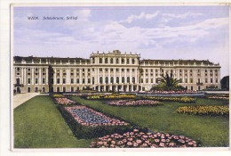 AK Österreich > Wien> Schloss Schönbrunn VERLAG AUG.LÖWENSTEIN WIEN XIV ANSICHTSKARTE - Castello Di Schönbrunn