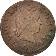 Monnaie, France, Louis XV, Liard à La Vieille Tête, Liard, 1773, Lille, TTB - 1715-1774 Luis XV El Bien Amado