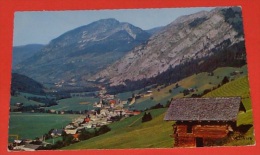 74 - La Chapelle D'abondance  - ( Haute Savoie ) - Vue Générale - Au Fond , Le Mont Chauffé   --------------- 344 - La Chapelle-d'Abondance