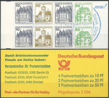 DEUTSCHLAND 1981 Mi-Nr. MH 22 T Markenheft/booklet ** MNH - 1971-2000