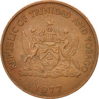 Monnaie, TRINIDAD & TOBAGO, 5 Cents, 1977, SUP, Bronze, KM:30 - Trinidad En Tobago