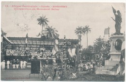KONAKRY, CONAKRY - Inauguration Du Monument Ballay - Pli De Coin Minime - Guinée