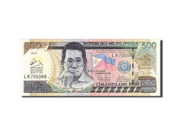 Billet, Philippines, 500 Piso, 2012, 2012, SPL - Filipinas