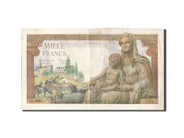 Billet, France, 1000 Francs, 1 000 F 1942-1943 ''Déesse Déméter'', 1943 - 1 000 F 1942-1943 ''Déesse Déméter''