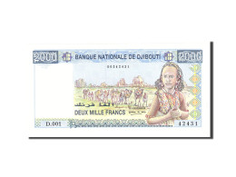 Billet, Djibouti, 2000 Francs, 1997, Undated, KM:40, NEUF - Dschibuti