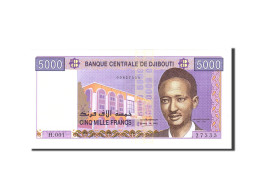 Billet, Djibouti, 5000 Francs, 2002, Undated, KM:44, NEUF - Gibuti