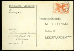 BRIEFKAART Uit 1946 Gelopen Van ALKMAAR  Naar LEEUWARDEN (10.384k) - Cartas & Documentos