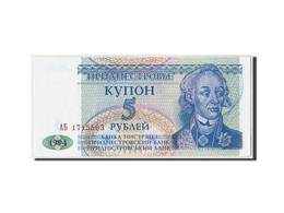 Billet, Transnistrie, 5 Rublei, 1994, Undated, KM:17, NEUF - Moldavia