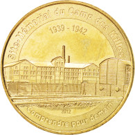 France, Jeton, Tourist Token, 13/ Site-Mémorial Du Camp Des Milles, 2012 - Autres & Non Classés