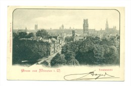 Duitsland Gruss Aus Münster  I.W. - Totalansicht - Bad Muenster A. Stein - Ebernburg