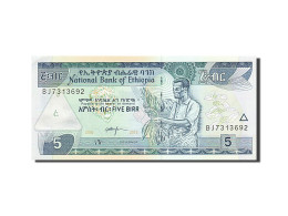 Billet, Éthiopie, 5 Birr, 1989, 2013, SPL - Ethiopia