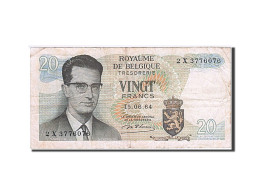 Billet, Belgique, 20 Francs, 1964-1966, 1964-06-15, KM:138, TB+ - Other & Unclassified