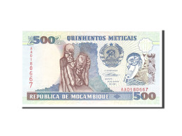 Billet, Mozambique, 500 Meticais, 1991, 1991-06-16, KM:134, NEUF - Moçambique