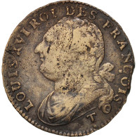 Monnaie, France, Louis XVI, 12 Deniers, 1792, Saumur, TB+, Cuivre, Gadoury:15 - Autres & Non Classés