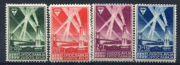 Yougoslavie             318/321  **   Au Profit De L'aéro-club - Unused Stamps