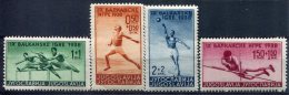 Yougoslavie             326/329  **  9ème Jeux Balkaniques à Belgrade - Unused Stamps