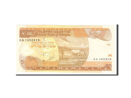 Billet, Éthiopie, 50 Birr, 1989, Undated, KM:49a, SPL+ - Ethiopië