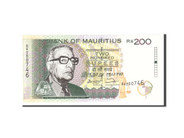 Billet, Mauritius, 200 Rupees, 1998, Undated, KM:45, NEUF - Mauritius