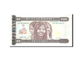 Billet, Eritrea, 10 Nakfa, 1997, Undated, KM:3, NEUF - Erythrée