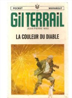 Science Fiction GIL TERRAIL La Couleur Du Diable N°51 Par Jean-Pierre MAX POCKET MARABOUT De 1968 Couv P. Joubert - Marabout SF