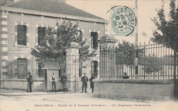 SAINT-MIHIEL (Meuse) - Entrée De La Caserne Canrobert - 161ème Régiment D'Infanterie - Animée - Saint Mihiel