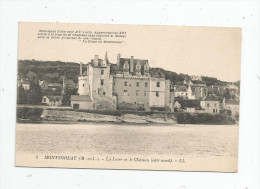 Cp , 49 , MONTSOREAU , La Loire Et Le Château , Côté Nord , Vierge - Other & Unclassified