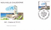 NOUVELLE CALEDONIE 1995 @ Enveloppe Premier Jour FDC Création De L' ONU 1945 O.N.U - FDC