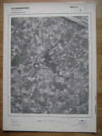 GRAND PHOTO VUE AERIENNE  66 Cm X 48 Cm De 1979 PLOMBIERES HOMBOURG - Cartes Topographiques