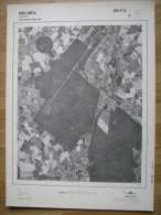 GRAND PHOTO VUE AERIENNE  66 Cm X 48 Cm De 1979 BELOEIL - Cartes Topographiques