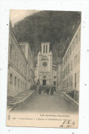 Cp , 64 , EAUX BONNES , L'église Et L'établissement Thermal , Dos Simple , Voyagée 1904 - Eaux Bonnes